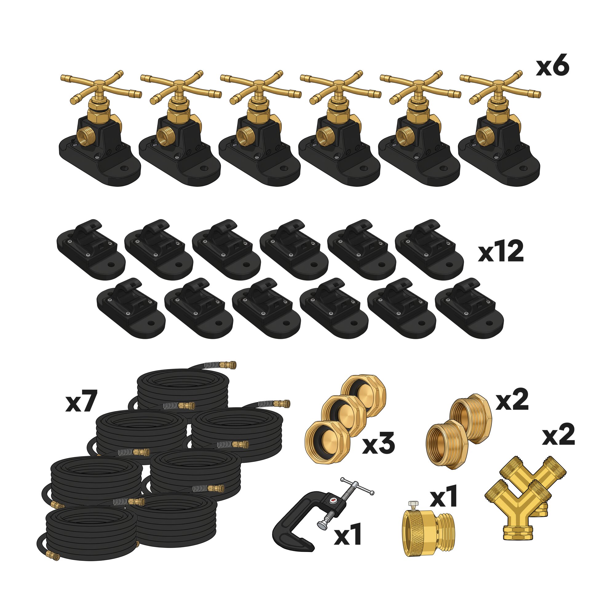 Eaves Defense Kit with screw mount